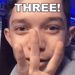 3 Hand Signal Vrax Gamer Close Up GIF