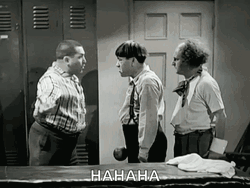 3 Stooges Vintage Comedy Show GIF