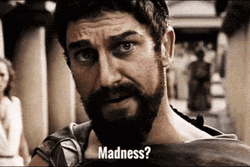 300 Leonidas Shout This Is Sparta GIF