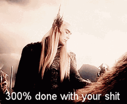 300 Percent Im Done GIF