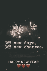 365 New Days Chances Happy New Years Eve GIF