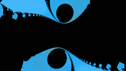 3D Groovy Black Loop  GIF