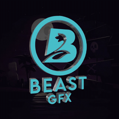 3D Logo For Beast GFX GIF