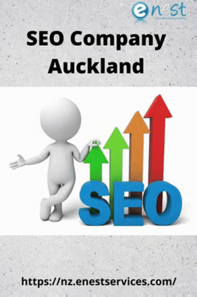 3D Man In SEO Company Ad Auckland GIF