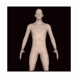 3d Man Popping Out