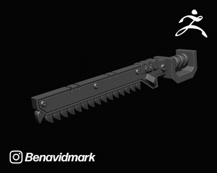 3D Printing Different Guns And Armors GIF