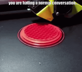 3D Printing Fail Print GIF