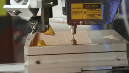 3D Printing Megaman GIF