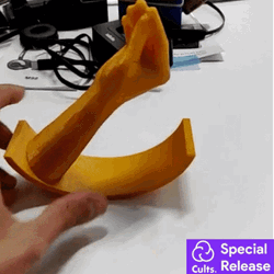 3D Printing Rocking Hand GIF