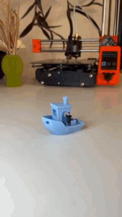 3D Printing Transition GIF