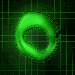3d Sage Green Computer Art Loop