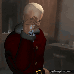 3D Santa Merry Christmas Meme GIF