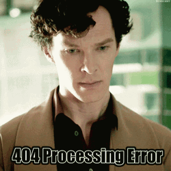404 Processing Error Benedict Cumberbatch GIF