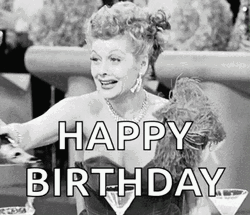 40Th Birthday Lucille Ball GIF