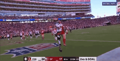49Ers Vs Broncos Football Game GIF