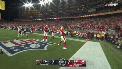 49Ers Vs Chicago Bears Football Game GIF