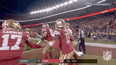 49Ers Vs Packers Football On Fox Championship GIF