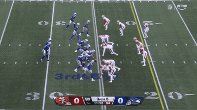 49Ers Vs Seahawks Football Game GIF