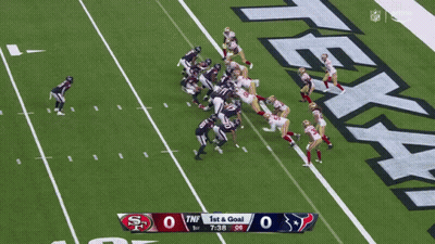 49Ers Vs Texans Football Game GIF