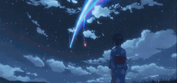 4K Anime Dark Night Your Name GIF