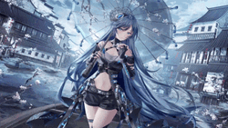 4K Anime Legion Girl Danbooru GIF