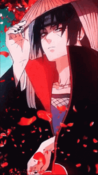 4K Anime Naruto Itachi Uchiha GIF