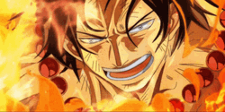 4K Anime Portgas Ace One Piece GIF