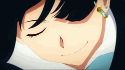 4K Anime Vanitas Looking Down GIF