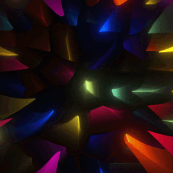 4K Disco Colors Loop GIF