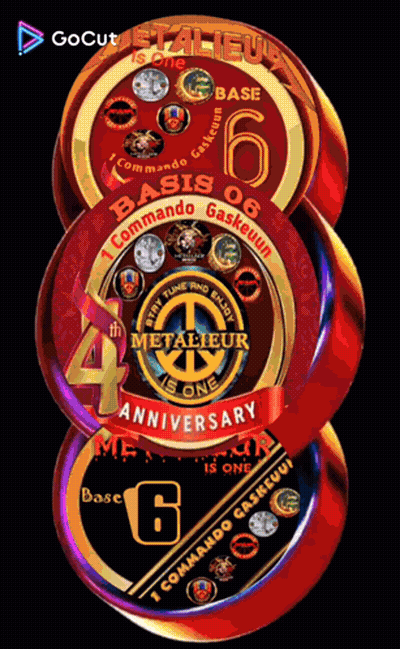 4Th Metalieur Anniversary Badge GIF