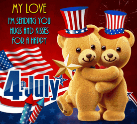 4Th Of July 4Th Of July Teddy Bears GIF