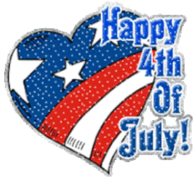 4Th Of July America Sticker GIF