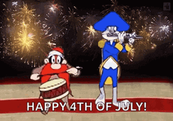 4Th Of July Funny Looney Tunes Bugs Bunny GIF