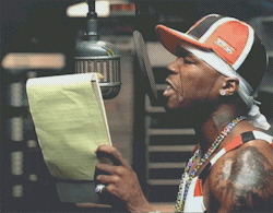 50 Cent In The Booth GIF