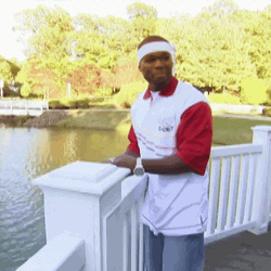50 Cent  Nodding In White GIF