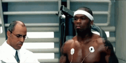 50 Cent Run Exercise GIF