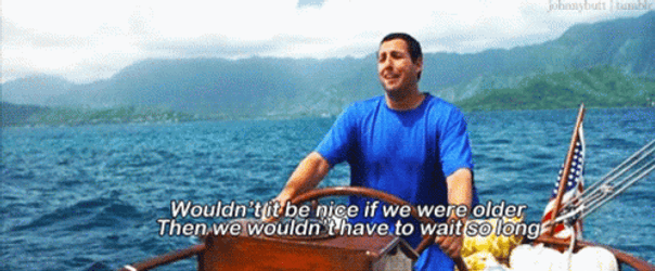 50 First Dates Henry Roth Steering Boat GIF