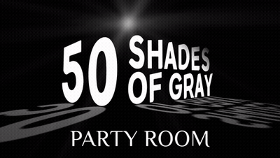 50 Shades Of Gray Party Room Black Background GIF