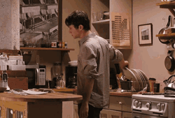 500 Days Of Summer Tom Throwing Pates GIF