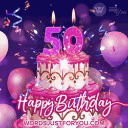 50Th Birthday Amazing Fireworks GIF