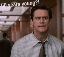 50Th Birthday Frantic Jim Carrey GIF
