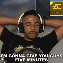 6 To Midnight Guy I'm Gonna Give You 5 Minutes GIF