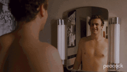 6 To Midnight Jason Segel Moving Chest Muscles GIF