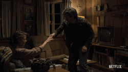 6 To Midnight Kissing Couple In Sofa GIF