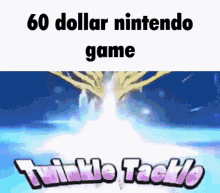 60 Dollar Nintendo Game Pokemon GIF
