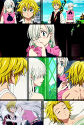 7 Deadly Sins And Elizabeth Liones Collage GIF
