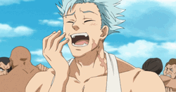 7 Deadly Sins Ban Yawning GIF