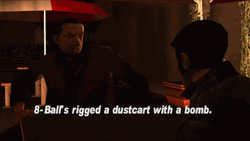8 Balls Rigged A Dustcart With A Bomb GIF