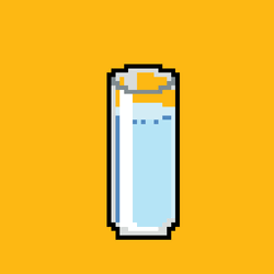 8-bit Pixel Water Drop