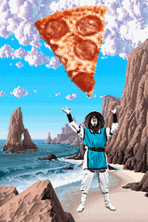 8-bit Raiden Pizza Glitch